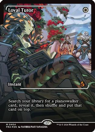{R} Loyal Tutor (Showcase) (Foil) [Reality Fracture] [FRA 404]