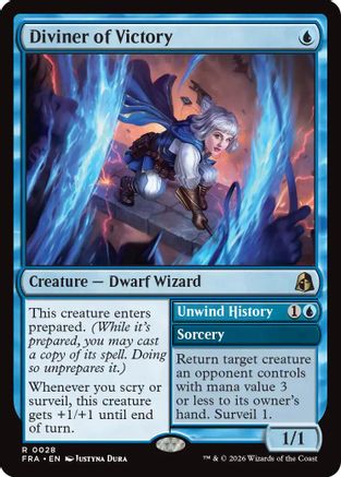 {R} Diviner of Victory (Foil) [Reality Fracture] [FRA 028]
