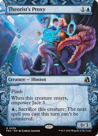 {R} Theorist's Proxy (Showcase) (Foil) [Reality Fracture] [FRA 339]