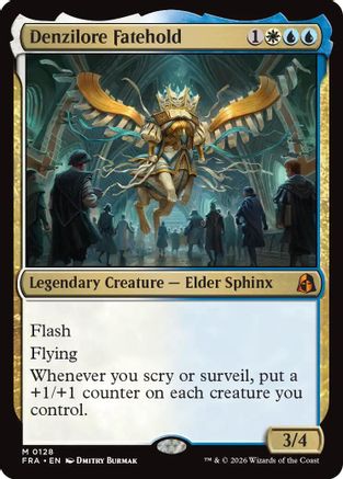 {R} Denzilore Fatehold (Foil) [Reality Fracture] [FRA 128]