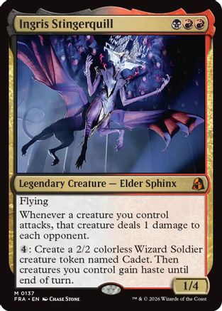 {R} Ingris Stingerquill (Foil) [Reality Fracture] [FRA 137]