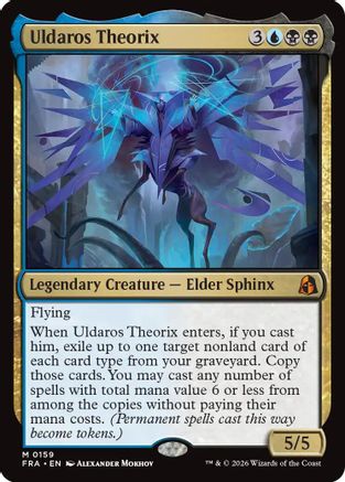 {R} Uldaros Theorix (Foil) [Reality Fracture] [FRA 159]
