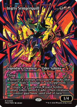 {R} Ingris Stingerquill (Showcase) (0409) (Foil) [Reality Fracture] [FRA 409]