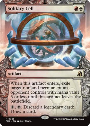 {R} Solitary Cell (Showcase) (0355) (Foil) [Reality Fracture] [FRA 355]