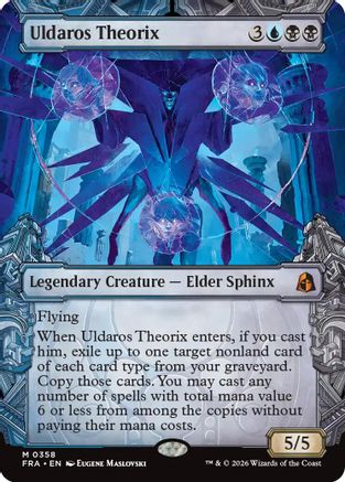 {R} Uldaros Theorix (Showcase) (0358) (Foil) [Reality Fracture] [FRA 358]