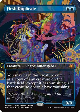 {R} Flesh Duplicate (Borderless) [Special Guests] [SPG 161]