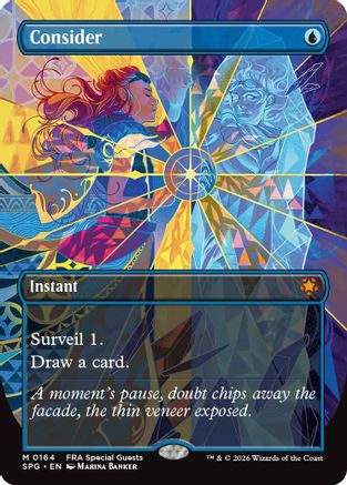 {R} Consider (Borderless) (Foil) [Special Guests] [SPG 164]