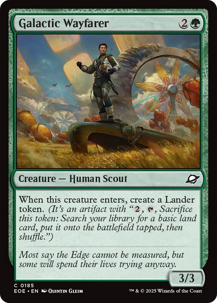 {@@ EOE C} Galactic Wayfarer [Edge of Eternities][EOE 185]