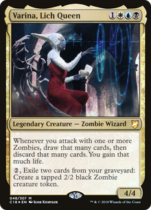 {R} Varina, Lich Queen [Commander 2018][C18 048] - Misty Mountain Games