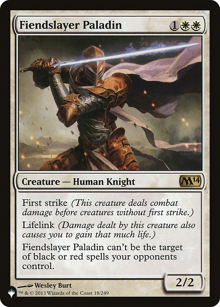 Fiendslayer Paladin [LIST 18/249]