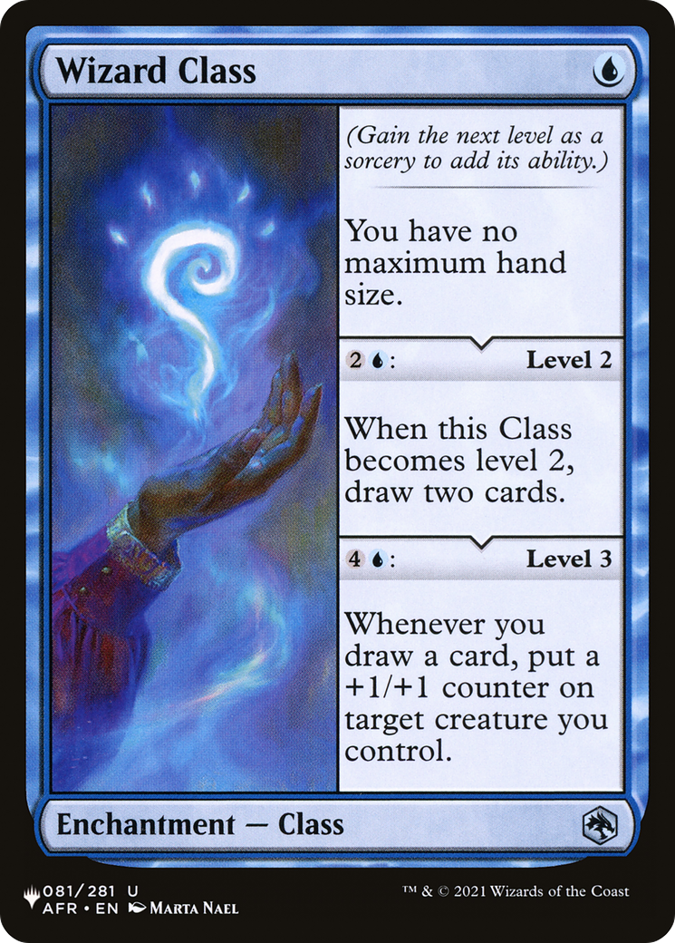 Wizard Class [LIST 081/281]