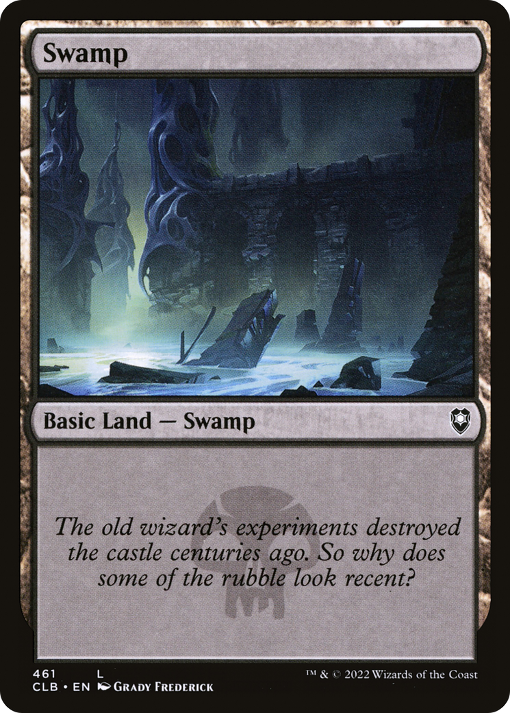 {B}[CLB 461] Swamp (461) [Commander Legends: Battle for Baldur's Gate]