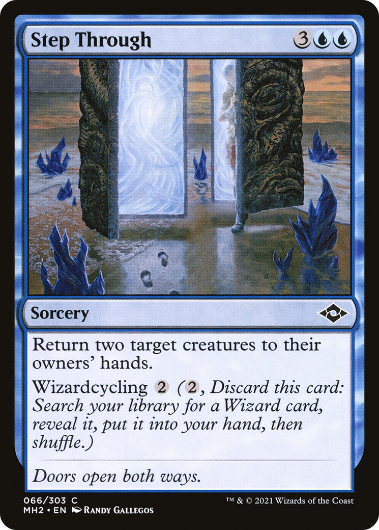 {C} Step Through (Foil) [Modern Horizons 2] [MH2 066]