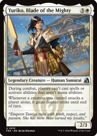{C} Yuriko, Blade of the Mighty [Reality Fracture] [FRA 210]