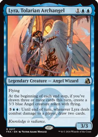 {R} Lyra, Tolarian Archangel (Foil) [Reality Fracture] [FRA 217]