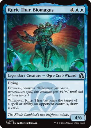 {C} Ruric Thar, Biomagus (Foil) [Reality Fracture] [FRA 219]