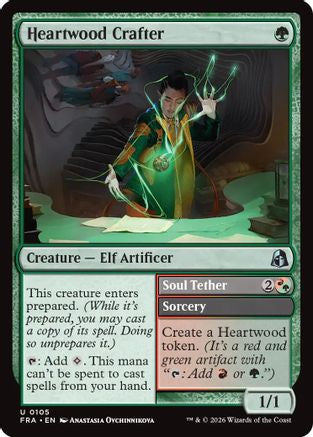 {C} Heartwood Crafter (Foil) [Reality Fracture] [FRA 105]