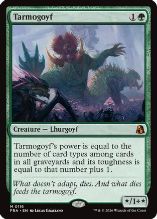 {R} Tarmogoyf [Reality Fracture] [FRA 116]