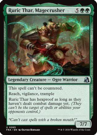 {C} Ruric Thar, Magecrusher [Reality Fracture] [FRA 265]