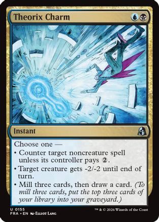 {C} Theorix Charm (Foil) [Reality Fracture] [FRA 155]
