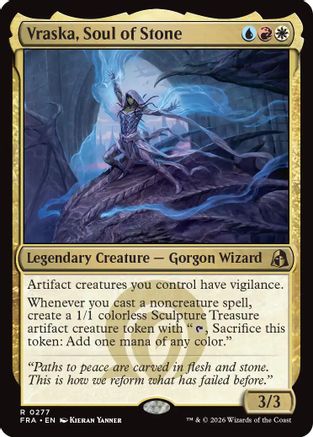 {R} Vraska, Soul of Stone (Foil) [Reality Fracture] [FRA 277]