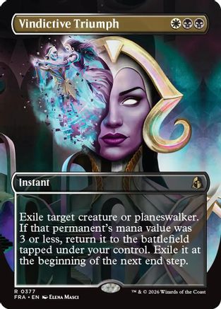 {R} Vindictive Triumph (Borderless [Reality Fracture] [FRA 377]