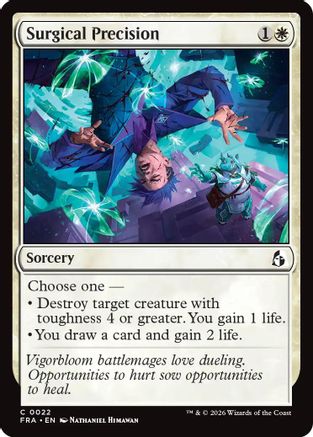 {C} Surgical Precision (Foil) [Reality Fracture] [FRA 022]