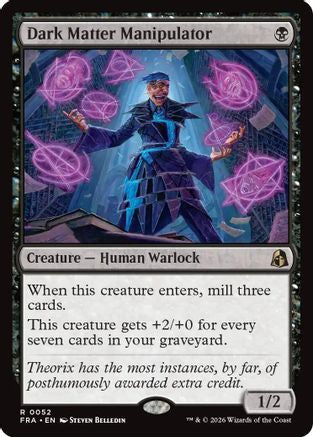 {R} Dark Matter Manipulator (Foil) [Reality Fracture] [FRA 052]