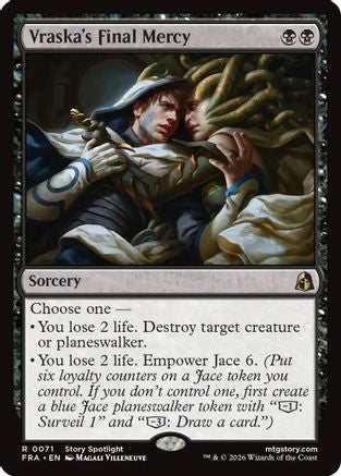 {R} Vraska's Final Mercy (Foil) [Reality Fracture] [FRA 071]
