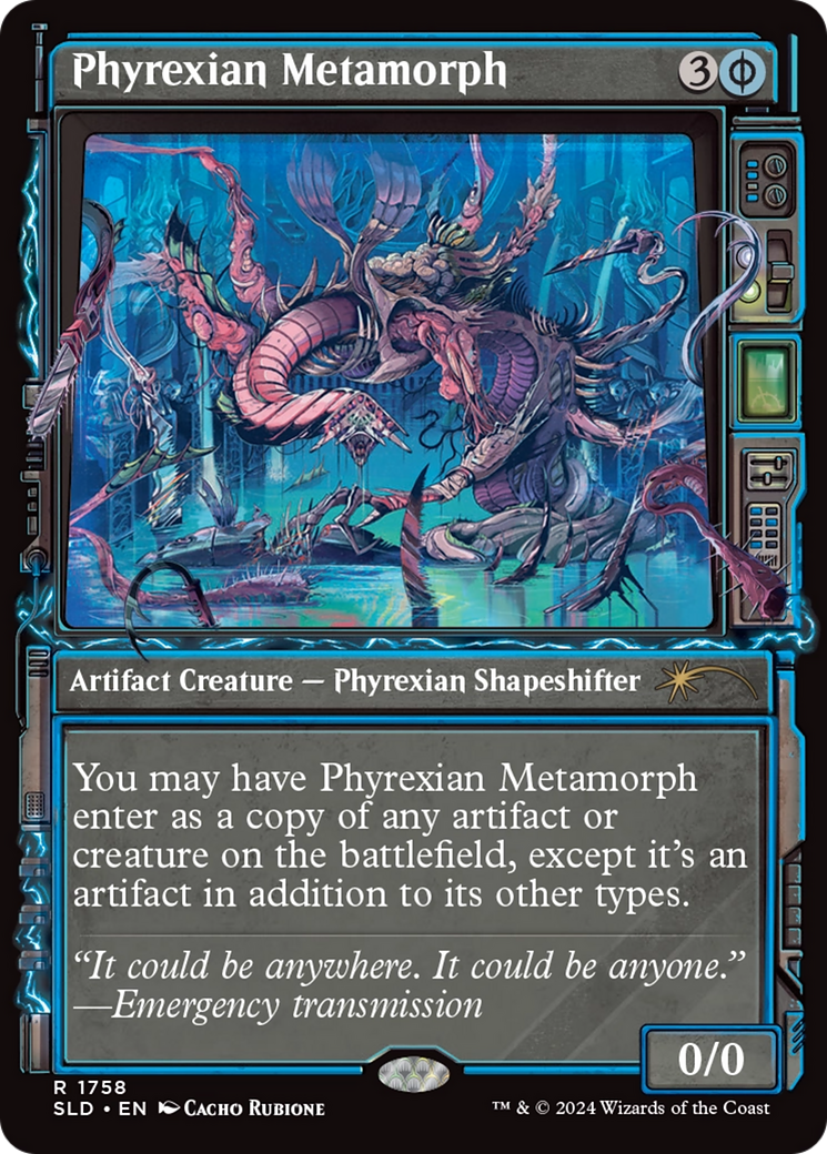 Phyrexian Metamorph [SLD-1758] : (Showcase) Foil