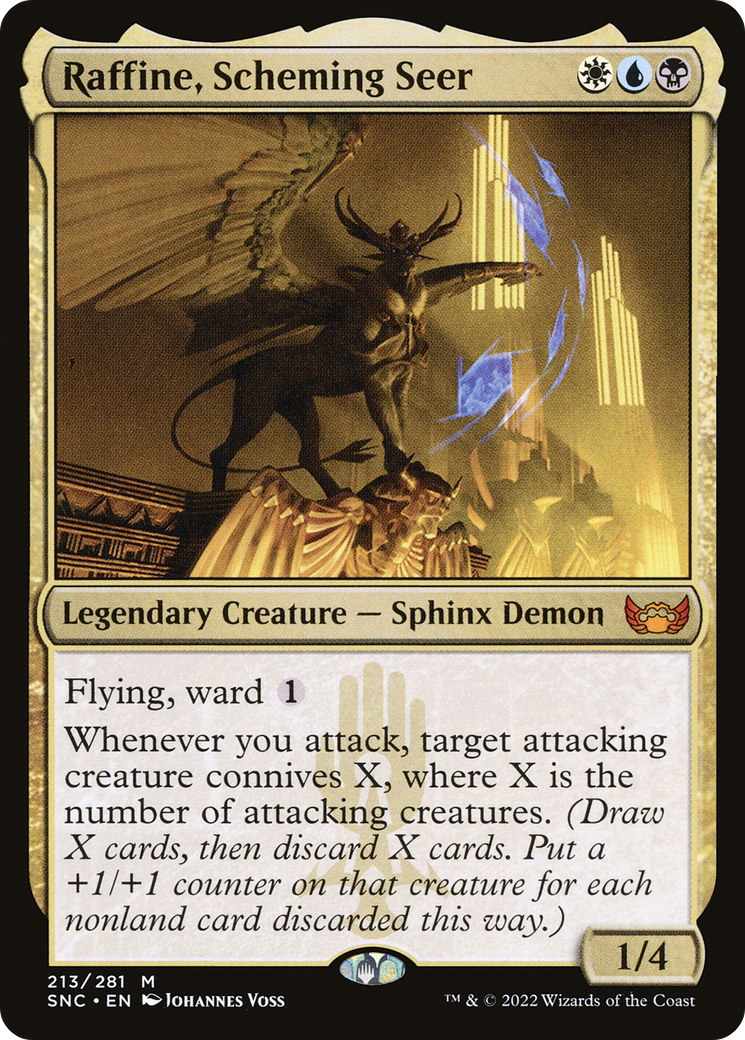 {R} Raffine, Scheming Seer [Streets of New Capenna][SNC 213]
