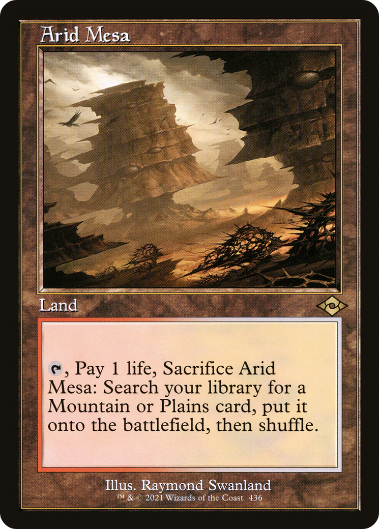 {R} Arid Mesa (Retro Frame) [Modern Horizons 2] [MH2 436]