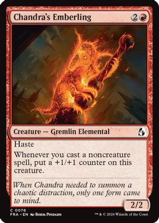 {C} Chandra's Emberling [Reality Fracture] [FRA 076]