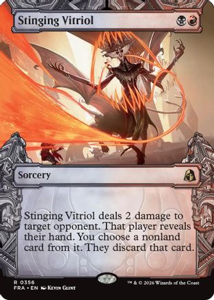{R} Stinging Vitriol (Showcase) [Reality Fracture] [FRA 356]