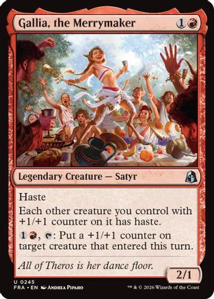 {C} Gallia, the Merrymaker [Reality Fracture] [FRA 245]