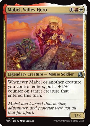 {C} Mabel, Valley Hero [Reality Fracture] [FRA 274]