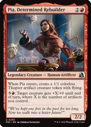 {C} Pia, Determined Rebuilder [Reality Fracture] [FRA 250]