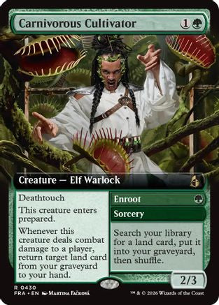 {R} Carnivorous Cultivator (Extended Art) [Reality Fracture] [FRA 430]