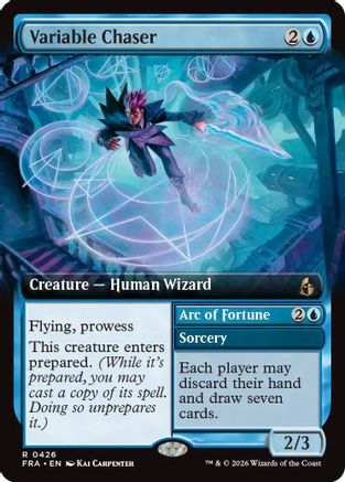 {R} Variable Chaser (Extended Art) (Foil) [Reality Fracture] [FRA 426]