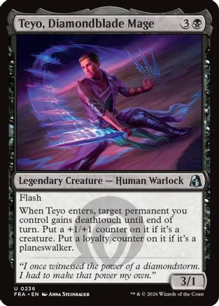 {C} Teyo, Diamondblade Mage [Reality Fracture] [FRA 236]