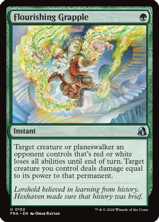 {C} Flourishing Grapple (Foil) [Reality Fracture] [FRA 102]