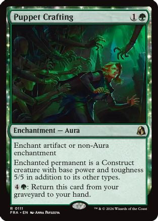 {R} Puppet Crafting (Foil) [Reality Fracture] [FRA 111]