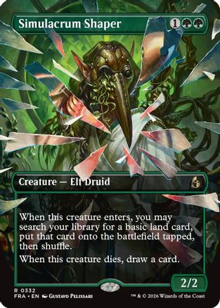 {R} Simulacrum Shaper (Borderless) [Reality Fracture] [FRA 332]