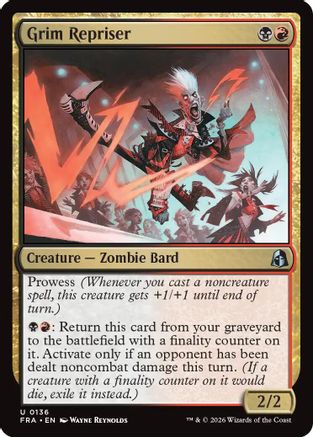 {C} Grim Repriser (Foil) [Reality Fracture] [FRA 136]