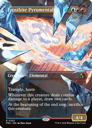 {R} Frostbite Pyromental (Borderless) [Reality Fracture] [FRA 333]
