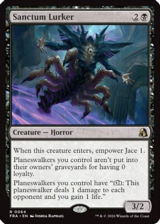 {R} Sanctum Lurker (Foil) [Reality Fracture] [FRA 064]