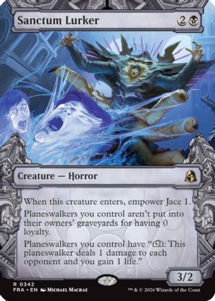 {R} Sanctum Lurker (Showcase) (Foil) [Reality Fracture] [FRA 342]