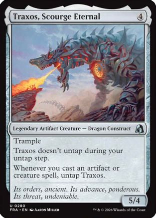 {C} Traxos, Scourge Eternal (Foil) [Reality Fracture] [FRA 280]