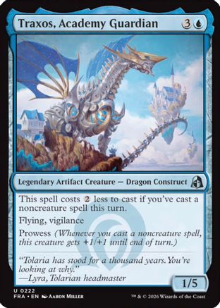 {C} Traxos, Academy Guardian (Foil) [Reality Fracture] [FRA 222]