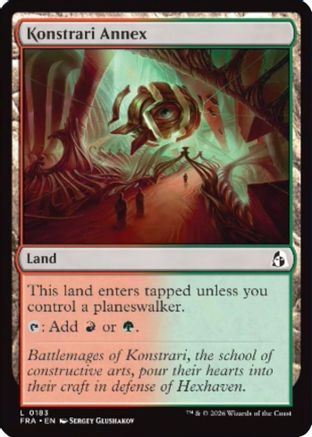 {C} Konstrari Annex (Foil) [Reality Fracture] [FRA 183]